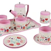 Set De Juego De Té 14 Piezas De Loza