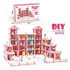 Casa De Muñecas  Armable De 503 Piezas Con Accesorios