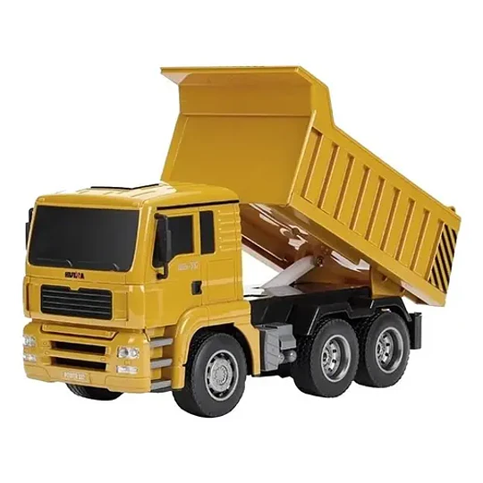 Vehículo De Juguete A Control Remoto Huina 1332 1:18 Amarillo