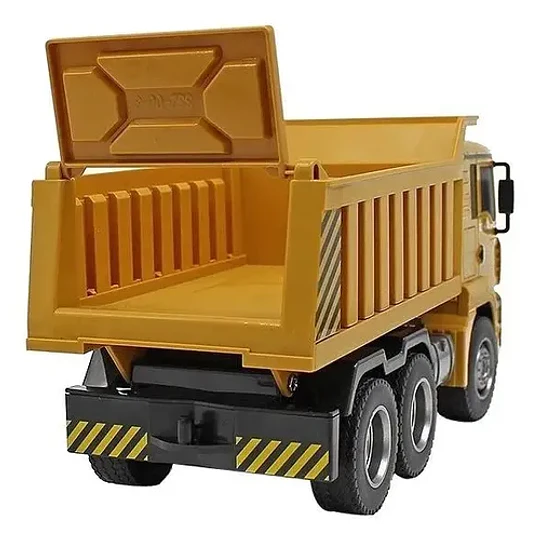 Vehículo De Juguete A Control Remoto Huina 1332 1:18 Amarillo