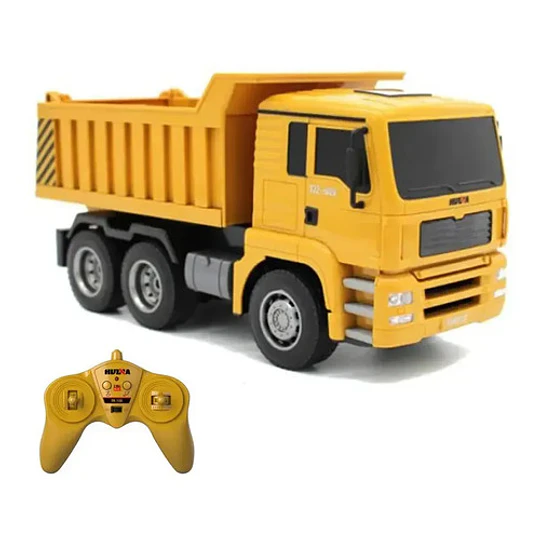Vehículo De Juguete A Control Remoto Huina 1332 1:18 Amarillo