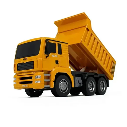 Vehículo De Juguete A Control Remoto Huina 1332 1:18 Amarillo