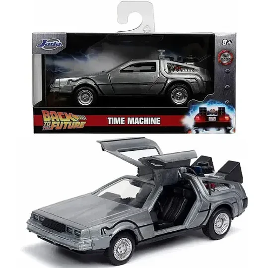 Volver Al Futuro Delorean Time Machine Part I 1:32 Jada Ind Gris
