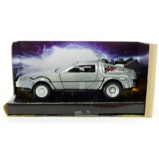 Hollywood Rides Volver Al Futuro 1 Auto 1:32 32185 Jada Plateado