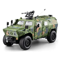 Vehículo Militar Dongfeng 1:18 Metal 1kg - Sonido Y Luces Pr