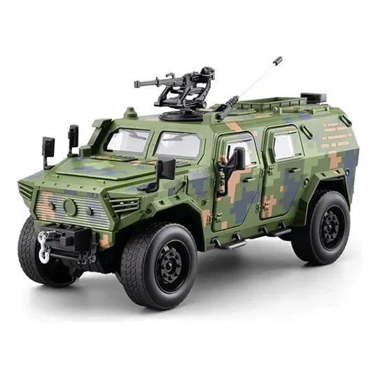 Vehículo Militar Dongfeng 1:18 Metal 1kg - Sonido Y Luces Pr