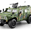 Vehículo Militar Dongfeng 1:18 Metal 1kg - Sonido Y Luces Pr