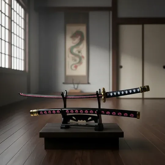 Set 3 Katanas One Piece Triple Katana De Zoro