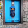 Cuadro Decorativo 3d Con Auto Deportivo Escala 1:32 Verde