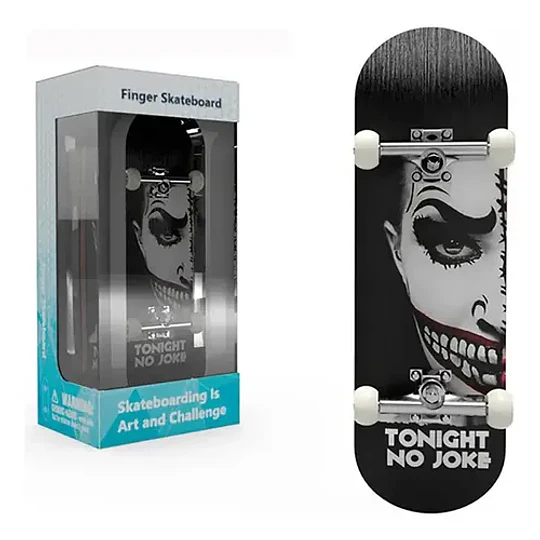 Finger Board Skate Prof. Ruedas Blancas 10 Cm