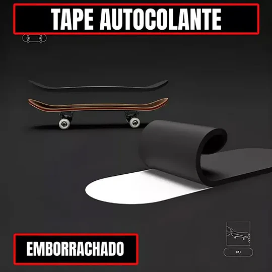 Finger Board Skate Prof. Ruedas Blancas 10 Cm