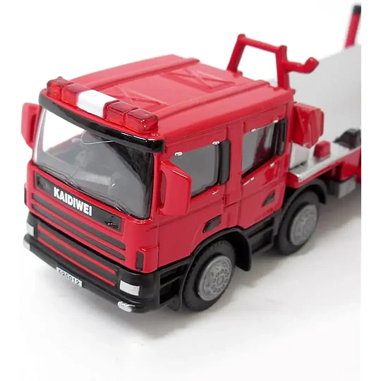 Camión de Bomberos Full Metal - ¡El Héroe en Escala para tu Colección!