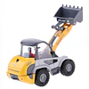 Mini excavadora metálica escala 1:50