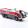 Modelo metálico a escala 1:50 con luces de camión de bomberos estilo manguera