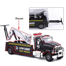 Camión Grúa Tow Truck Kaidiwei Die-Cast Metal a Escala 150