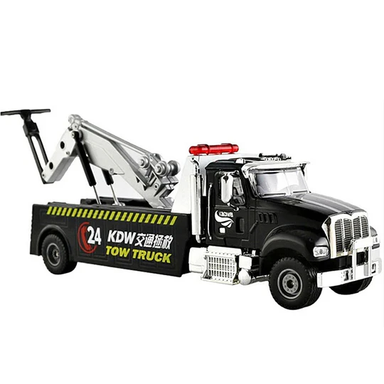 Camión Grúa Tow Truck Kaidiwei Die-Cast Metal a Escala 150