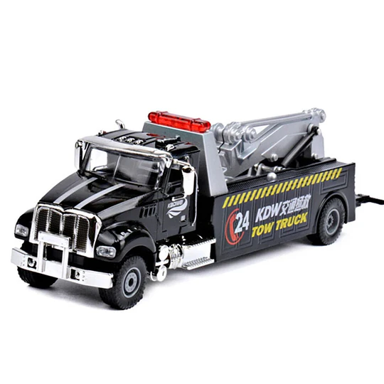 Camión Grúa Tow Truck Kaidiwei Die-Cast Metal a Escala 150