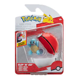 POKEMON FIGURA SQUIRTLE CON POKEBOLA IMEXPORTA