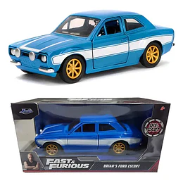 RAPIDO Y FURIOSO 1974 Ford Escort-Free Rolling JADA