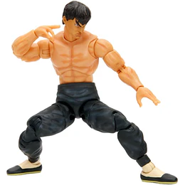 Street Fighter Fei Long Deluxe - Figura de Acción 15 cm Jada Toys