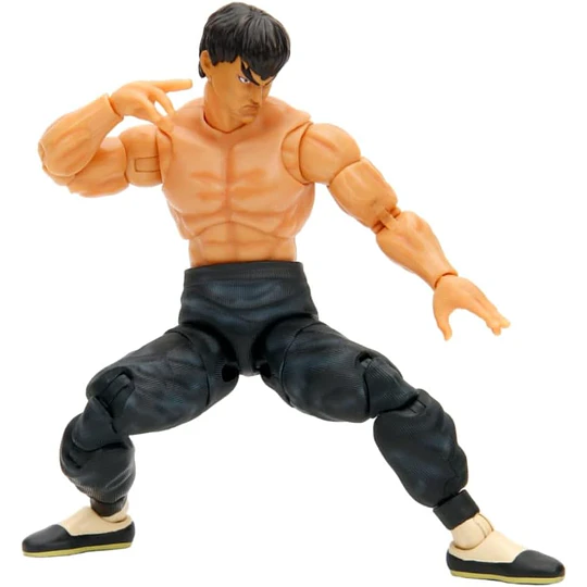 Street Fighter Fei Long Deluxe - Figura de Acción 15 cm Jada Toys