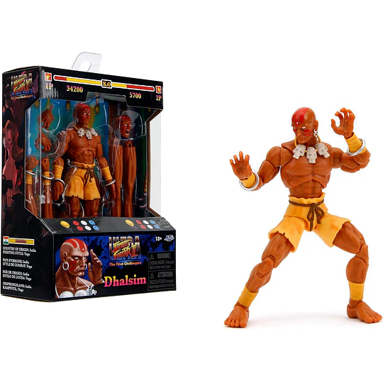 Street Fighter Dhalsim - Figura de Acción Jada Toys
