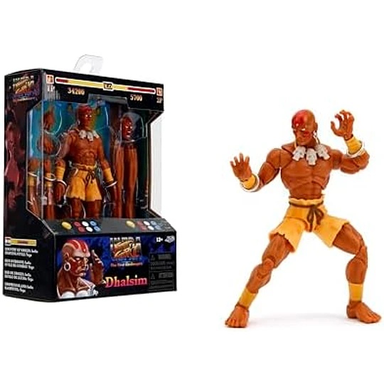 Street Fighter Dhalsim - Figura de Acción Jada Toys