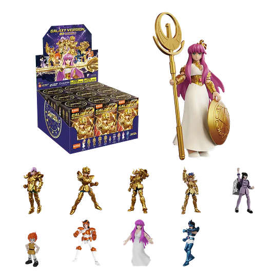 Saint Seiya Galaxy Version 03 Gold Zodiac 9 in 1 Blokees
