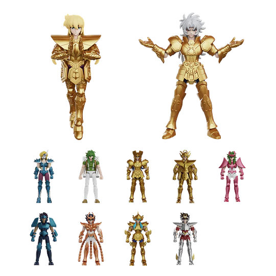 Saint Seiya Galaxy Version 04 Gold Zodiac 9 in 1 Blokees