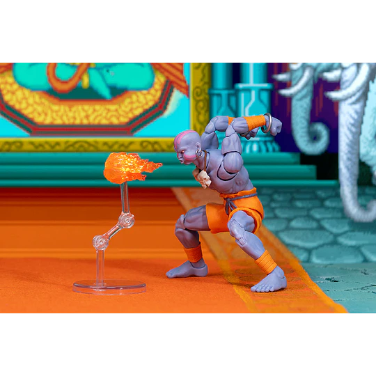 Figura Street Fighter Deluxe Dhalsim (Player 2) 15cm Jada Toys