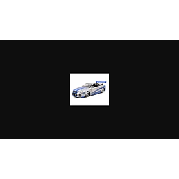 1:24 FF 2002 Nissan Skyline GT-R R34 Jada