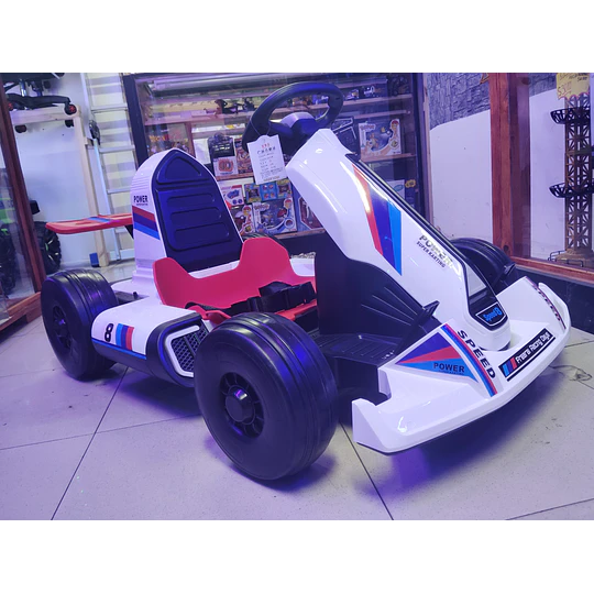 GO-KART BATERIA RECARGABLE, CONTROL REMOTO, RADIO BLUETOOTH