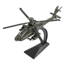 Helicóptero Apache Metálico a Escala Huayi
