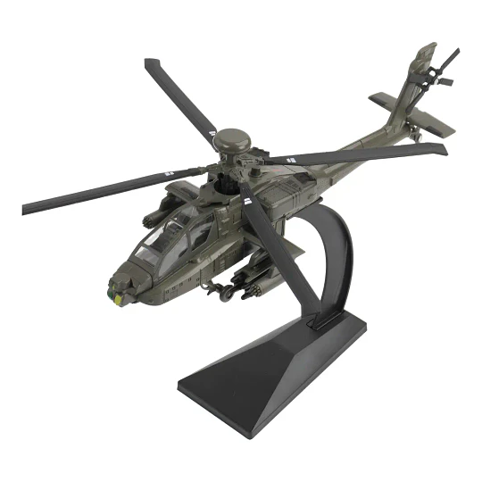 Helicóptero Apache Metálico a Escala Huayi