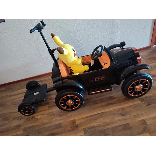 Mini Carro Elétrico Infantil Vintage RetrO 12v 
