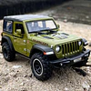 Jeep Wrangler Rubicon Escala 1:32 Metálico con Luz y Sonido