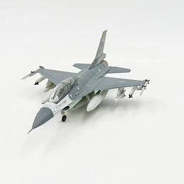 Avión F-16D Fighting Falcon Escala 1:72 Metálico con Base