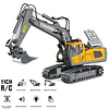Excavadora RC Yigong 11 Canales Escala 1:20 Metálica 2.4GHz