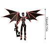 Figura Articulada Dummy 13 con Alas y Armas