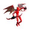 Figura Articulada Dummy 13 con Alas y Armas