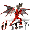 Figura Articulada Dummy 13 con Alas y Armas