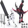 Set 2 Figuras Articuladas Dummy 13 con Armas