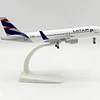 Avión Airbus A320 LATAM 20 cm Metálico con Base