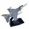 Avión F-16C Fighting Falcon Escala 1:100 Metálico con Base