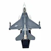 Avión F-16C Fighting Falcon Escala 1:100 Metálico con Base