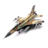 Avión F-16I Sufa Camuflaje Escala 1:72 Metálico con Base