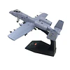 Avión A-10 Thunderbolt II Gris Escala 1:100 Metálico con Base