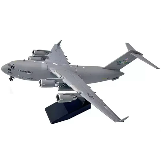 Avión C-17 Globemaster III Escala 1:200 Metálico con Base