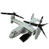 Avión V-22 Osprey Escala 1:72 Metálico con Base