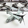 Avión V-22 Osprey Escala 1:72 Metálico con Base